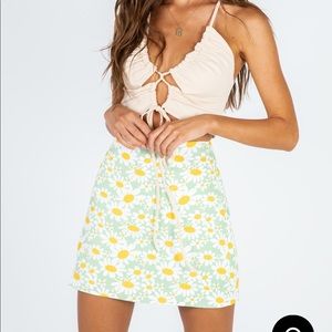 Daisy mini skirt
